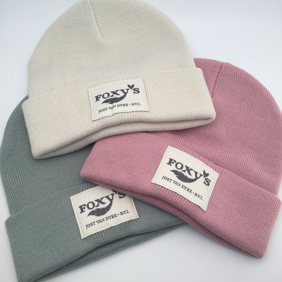 Foxy's Classic Logo Beanie – Foxy's BVI