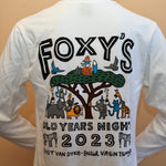 SALE Foxy's Old Year's Night Event Tee 22-23 'African Safari' Long Sleeve from Big Hed