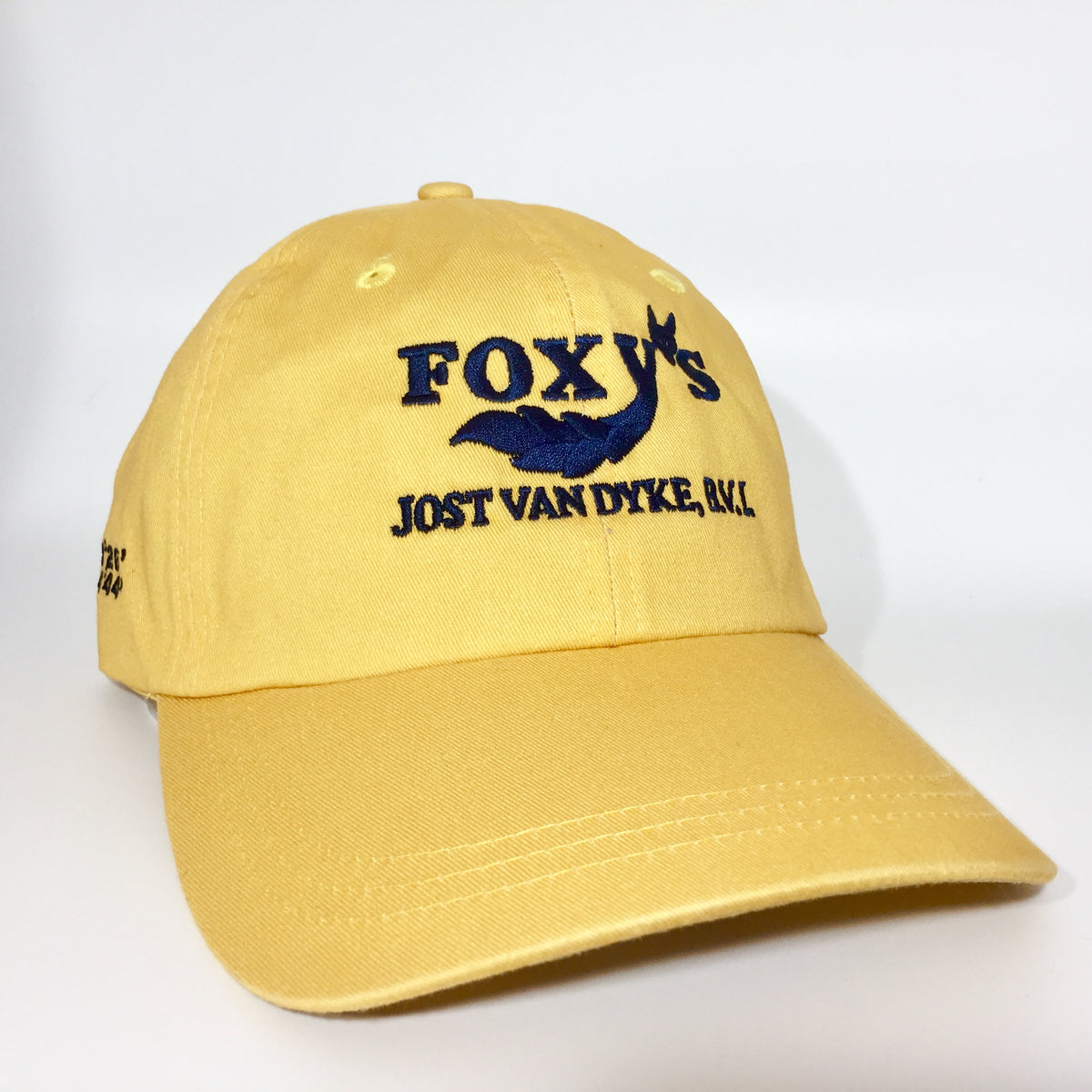 Foxy's Classic Logo Pigment Dyed Cap- 15 Colors – Foxy's BVI