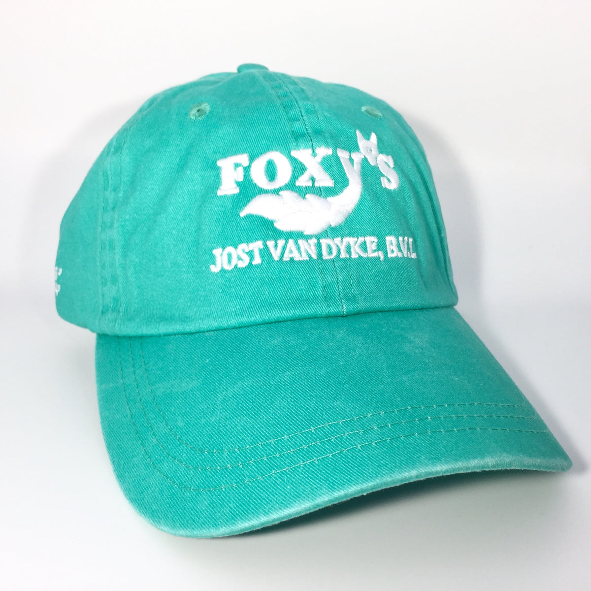 Foxy's Classic Logo Pigment Dyed Cap- 15 Colors – Foxy's BVI