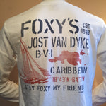 Foxy's 'Stencil Sail' Long Sleeve Tee