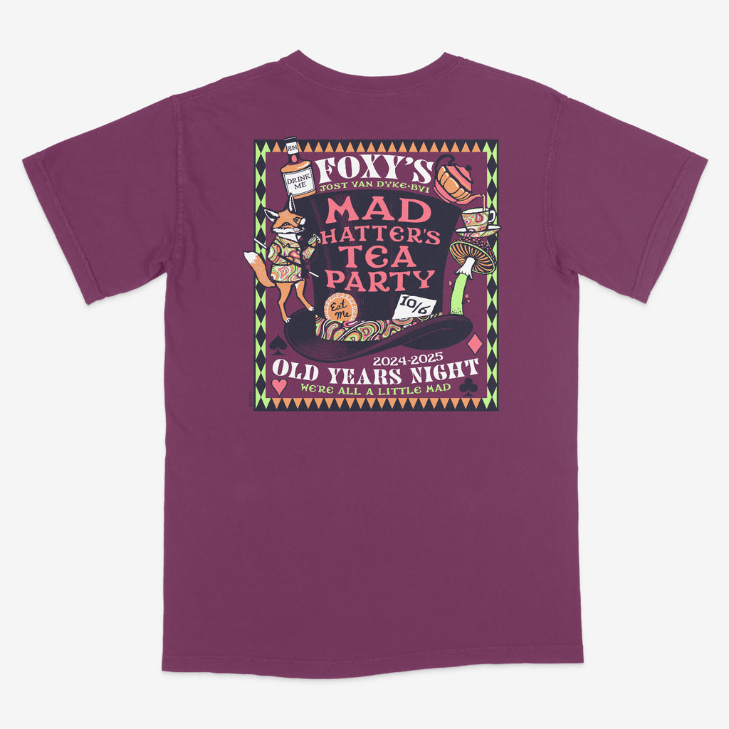 Foxy's 'Mad Hatter's Top Hat' OYN 24-25 Event Short Sleeve Tee