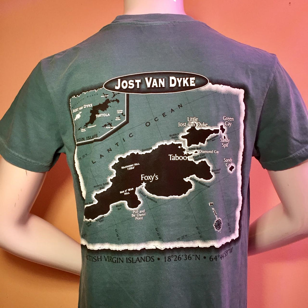 Foxy's 'JVD Custom Map' Short Sleeve Tee