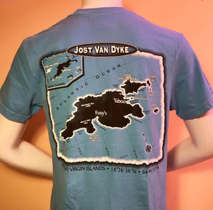 Foxy's 'JVD Custom Map' Short Sleeve Tee