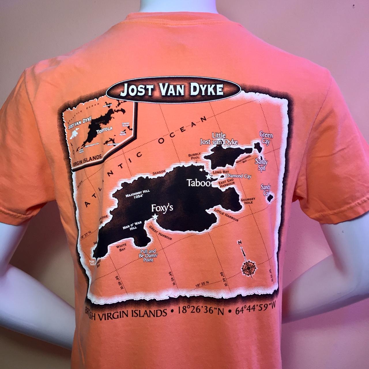 Foxy's 'JVD Custom Map' Short Sleeve Tee