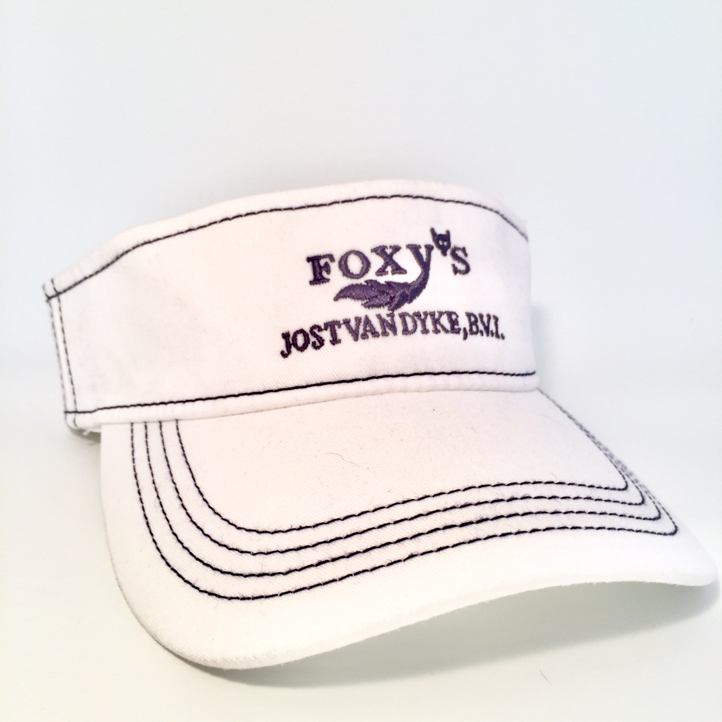 Foxy's Classic Logo Pigment Dyed Visor