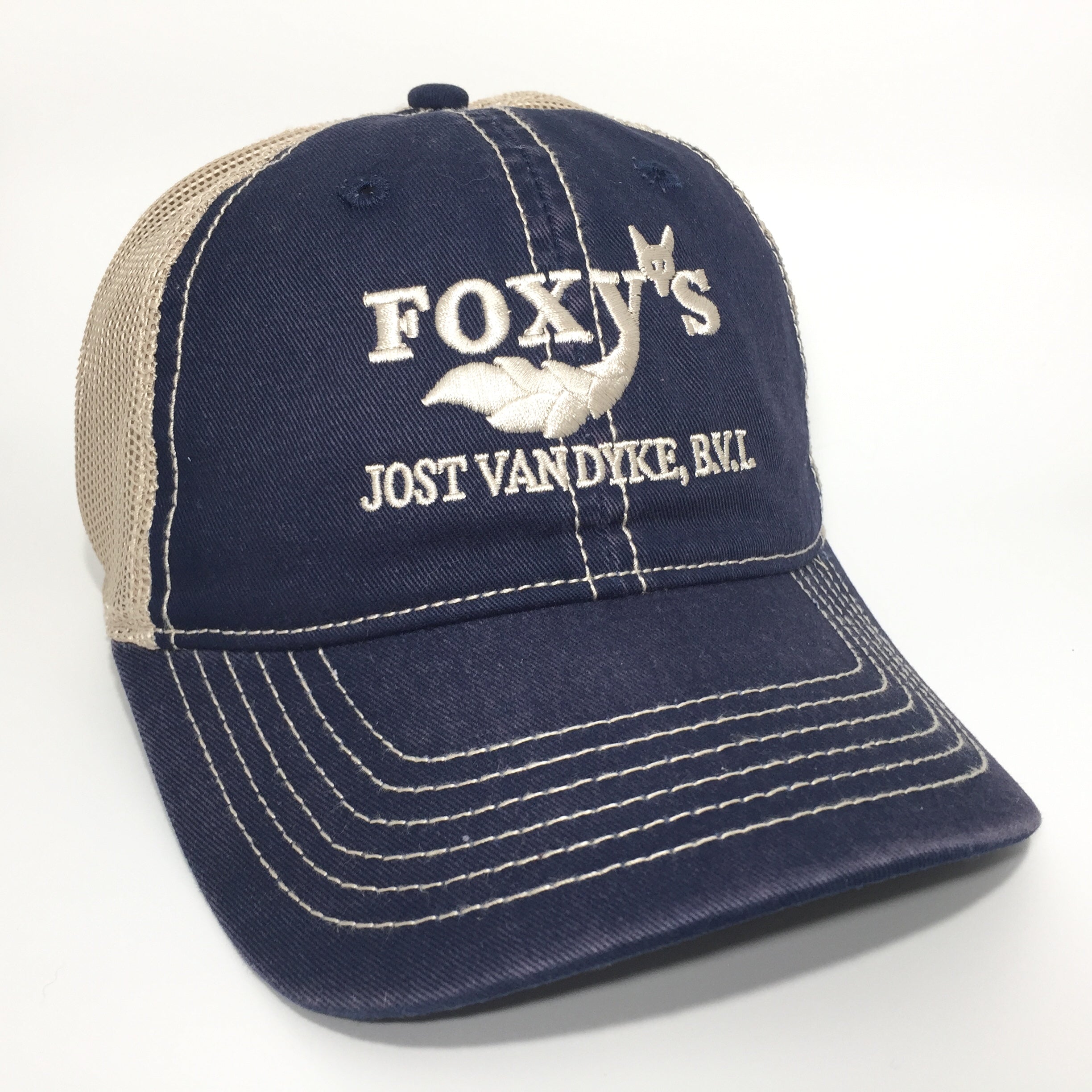 Foxy's Classic Logo Trucker Cap – Foxy's BVI