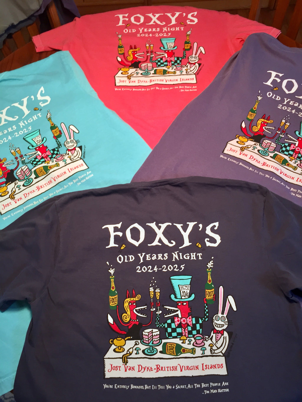 Foxy's 'Mad Hatter's Tea Party' OYN 24-25 Event Short Sleeve Tee