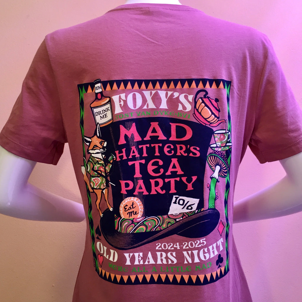 Foxy's 'Mad Hatter's Top Hat' OYN 24-25 Event Ladies Short Sleeve Tee