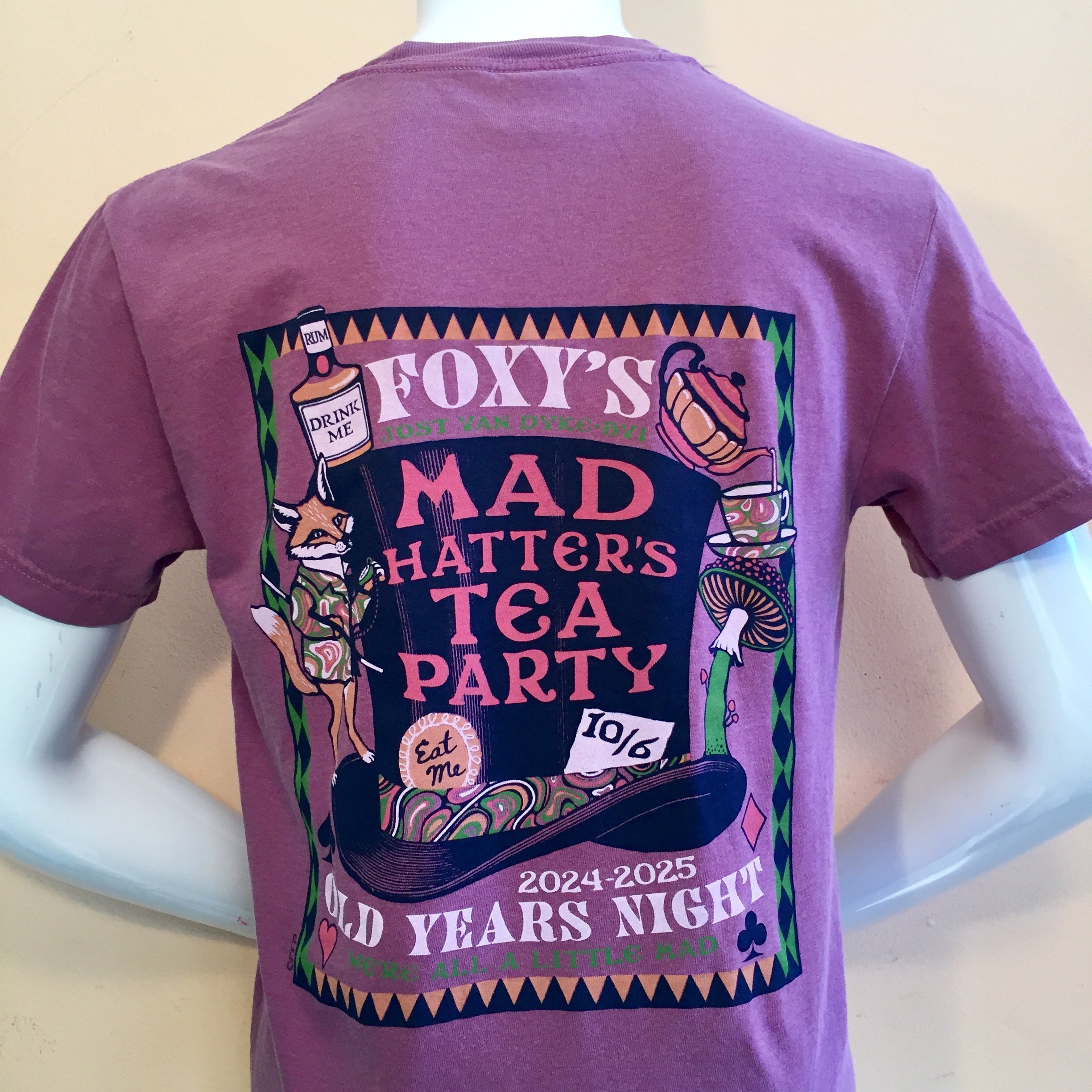 Foxy's 'Mad Hatter's Top Hat' OYN 24-25 Event Short Sleeve Tee