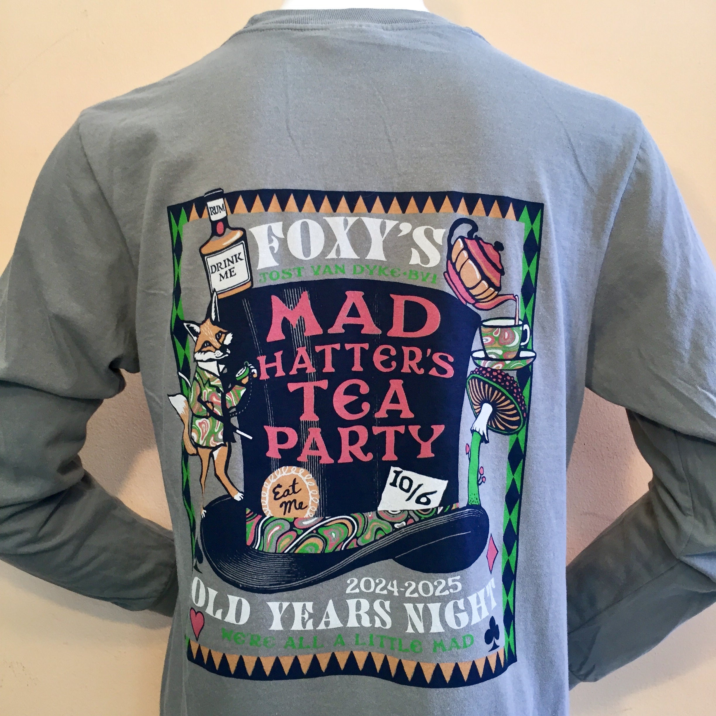 Foxy's 'Mad Hatter's Top Hat' OYN Event 24-25 Long Sleeve Tee