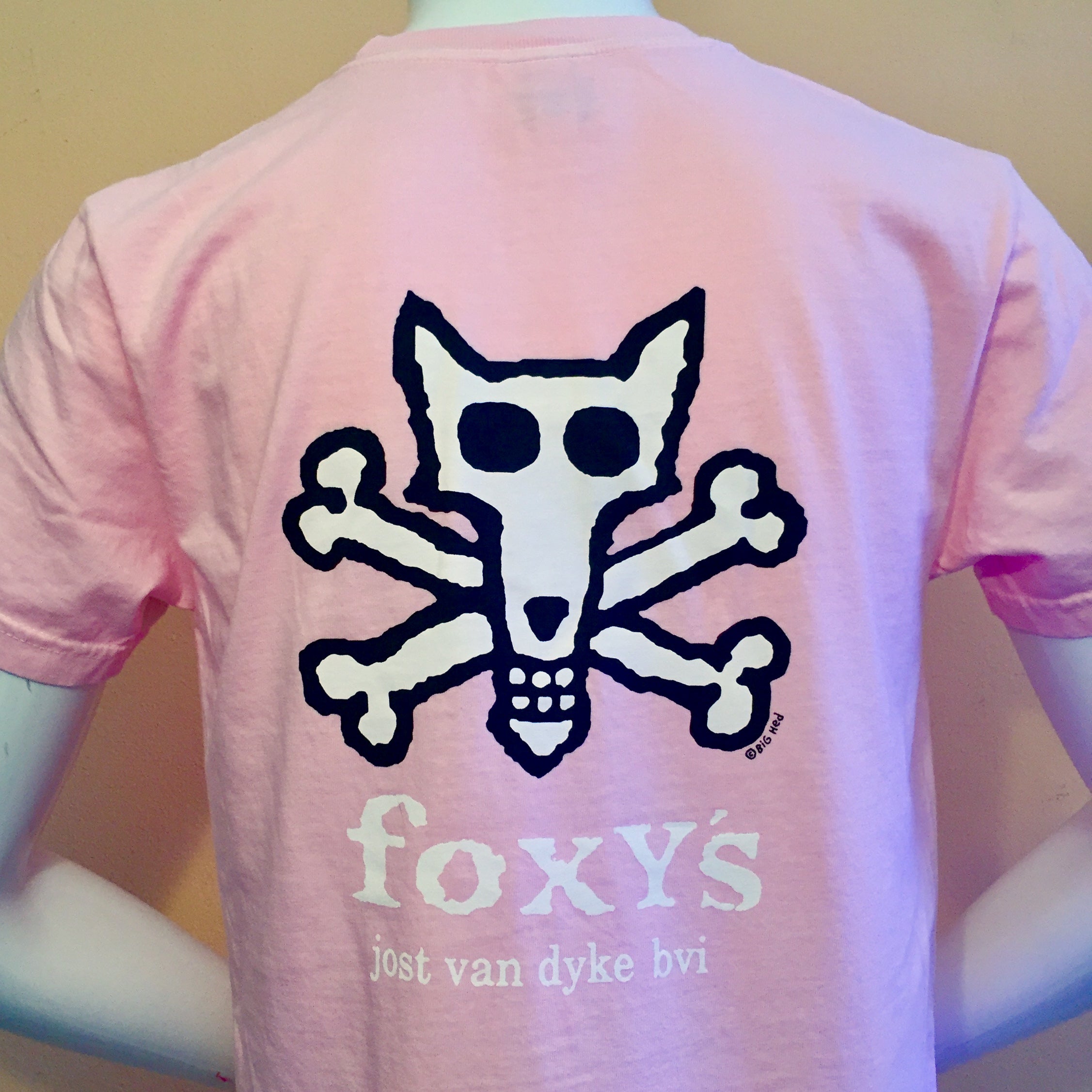 Foxy's 'Skull & Bones' Short Sleeve Tee