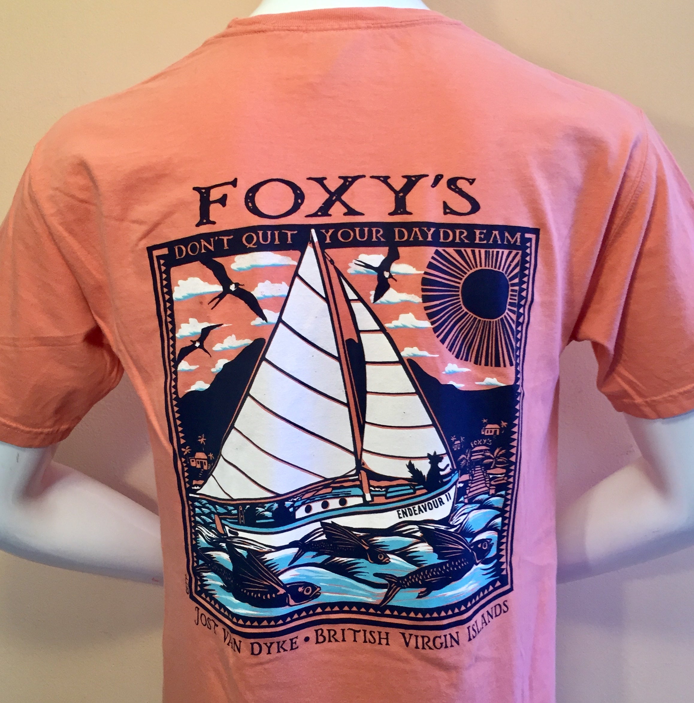 Foxy's 'Don't Quit Your Daydream' Short Sleeve Tee