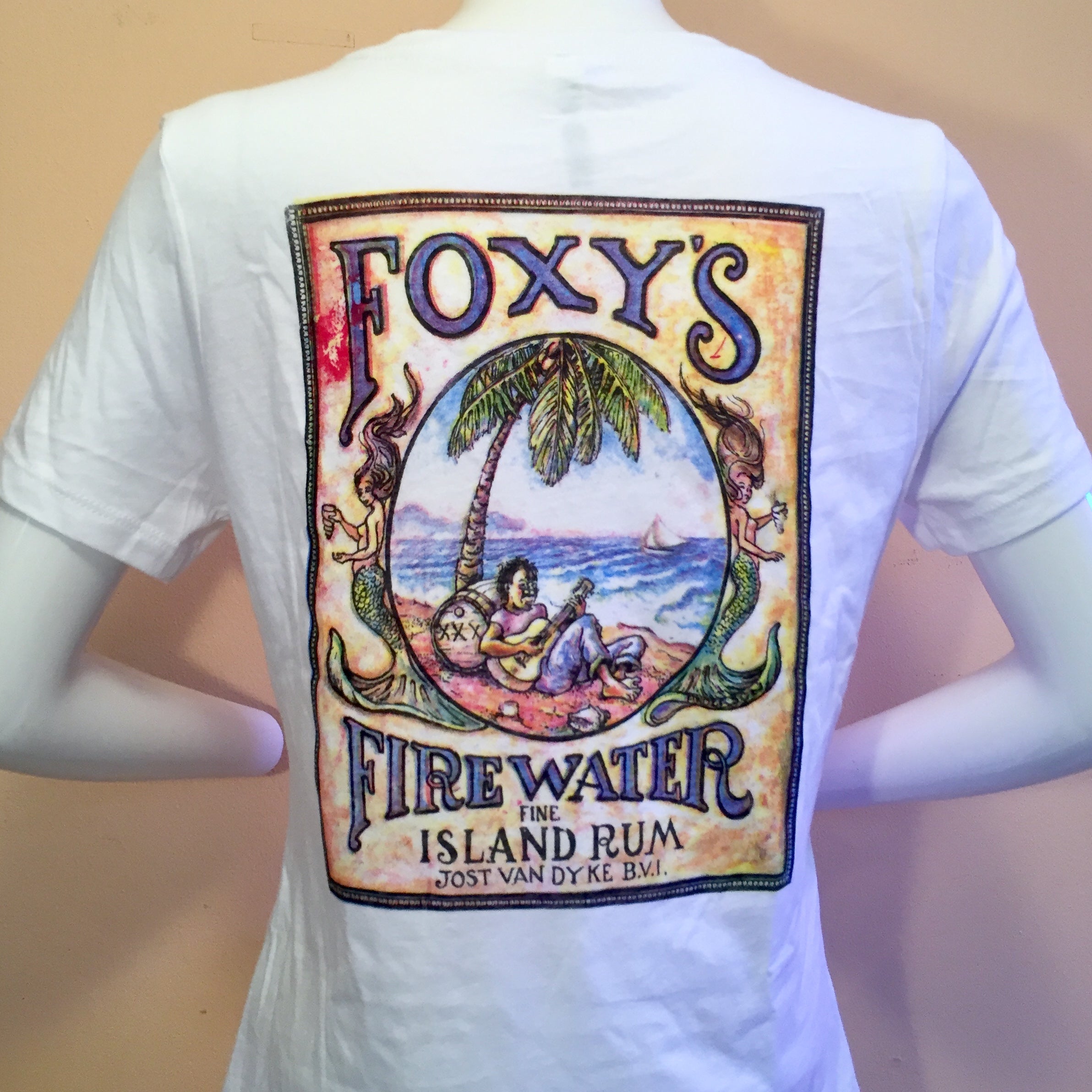 Foxy's 'Firewater' Ladies' V-Neck Tee