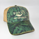 Foxy's Classic Logo 'Island Palms' Cap