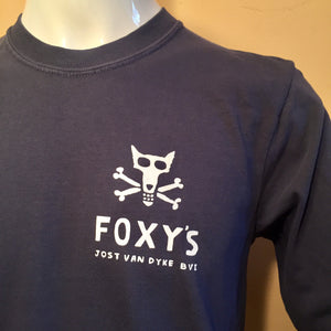 Foxy's 'Antique Circle - Skull & Bones' Long Sleeve Tee