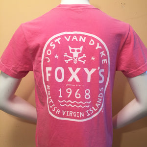 Foxy's 'Antique Circle - Skull & Bones' Short Sleeve Tee