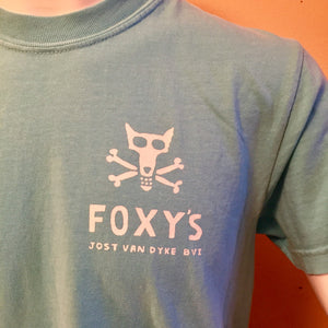 Foxy's 'Antique Circle - Skull & Bones' Short Sleeve Tee