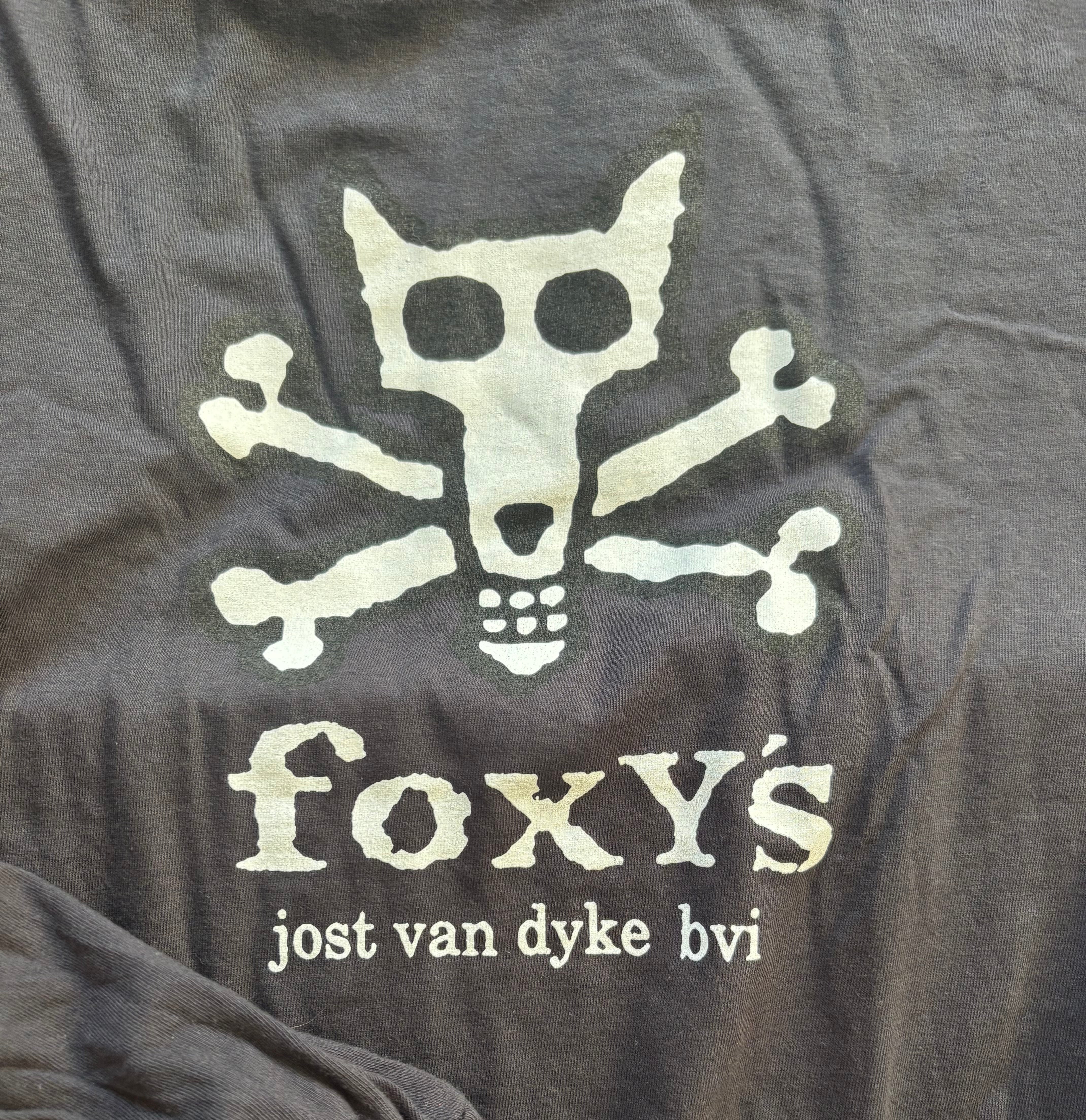 Foxy's 'Skull & Bones' Long Sleeve Tee