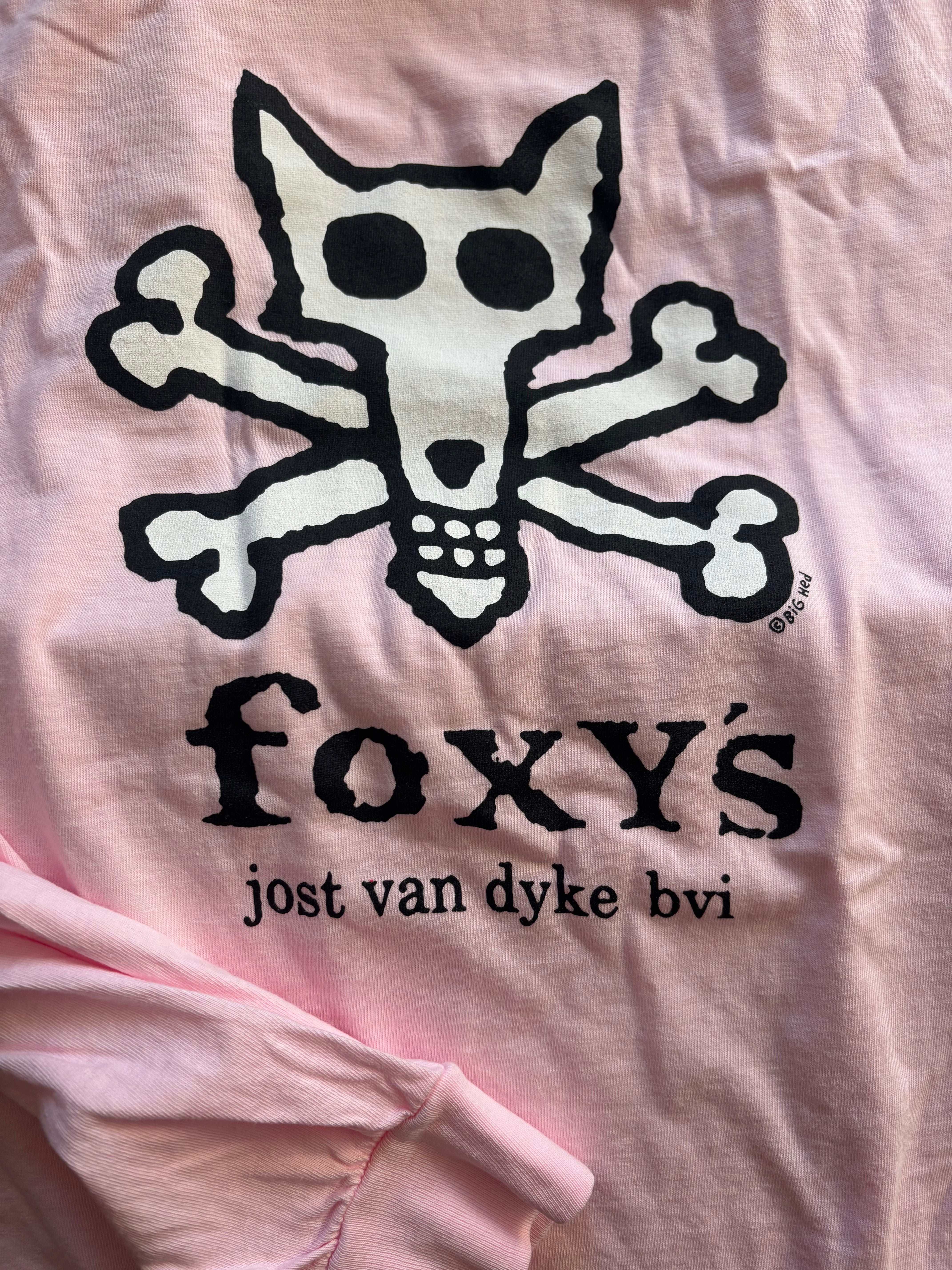 Foxy's 'Skull & Bones' Long Sleeve Tee