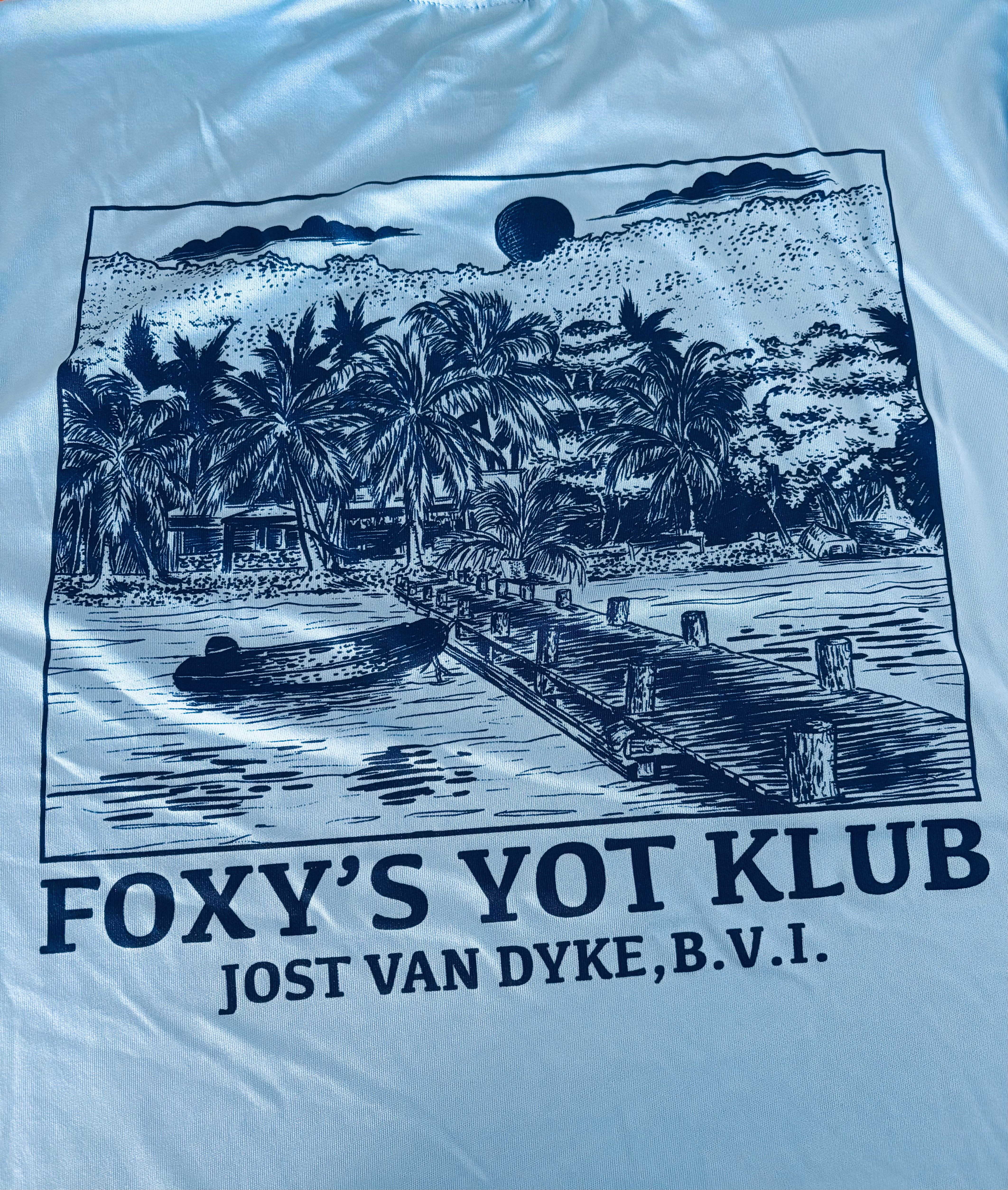 Foxy's 'Yot Klub' Long Sleeve Performance Long Sleeve