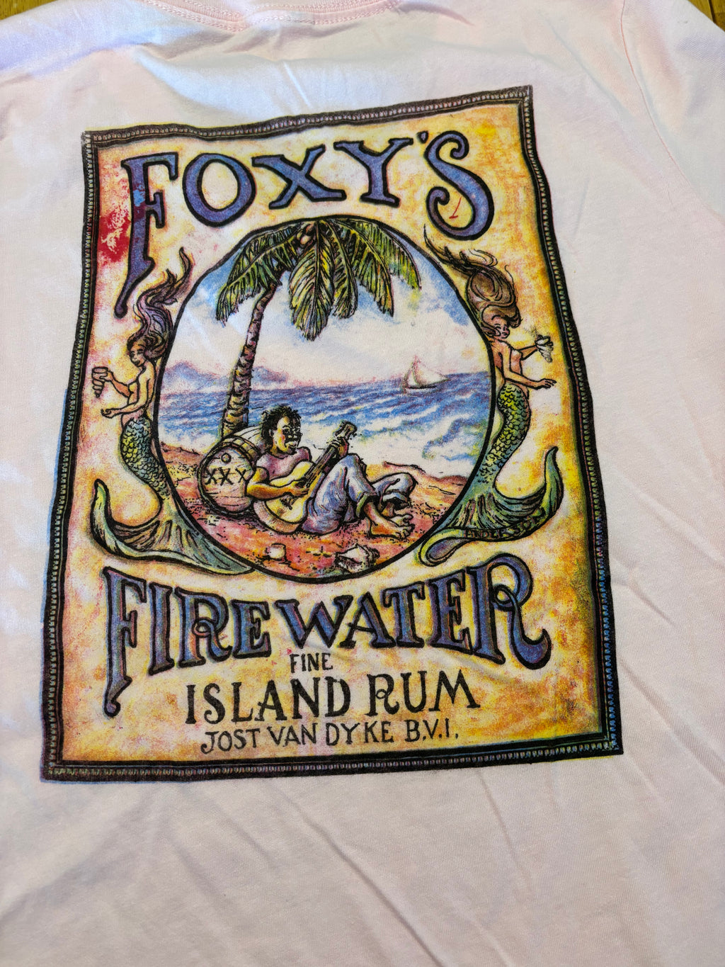 Foxy's 'Firewater' Ladies' V-Neck Tee