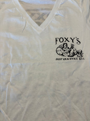 Foxy's 'Firewater' Ladies' V-Neck Tee