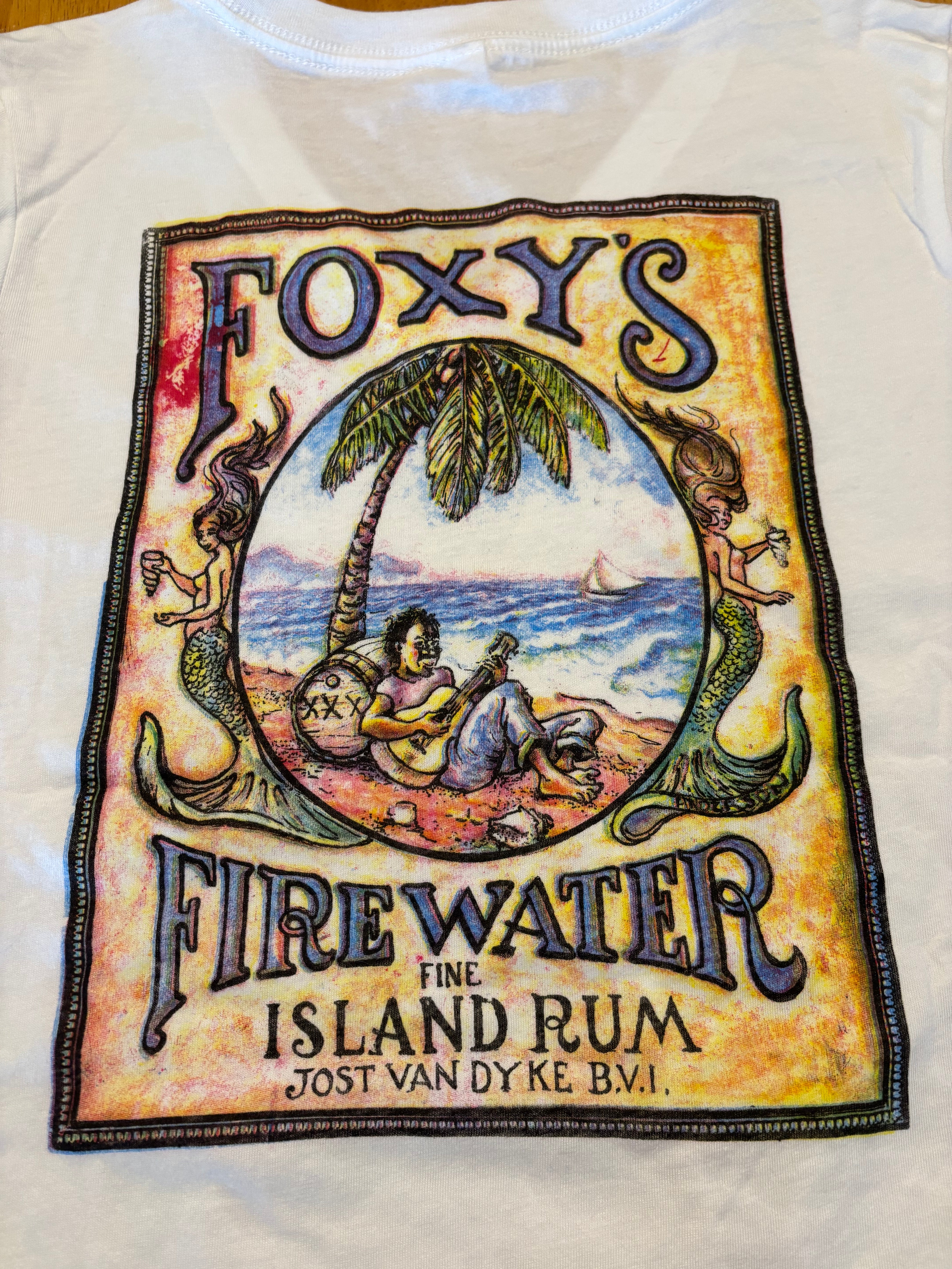 Foxy's 'Firewater' Ladies' V-Neck Tee