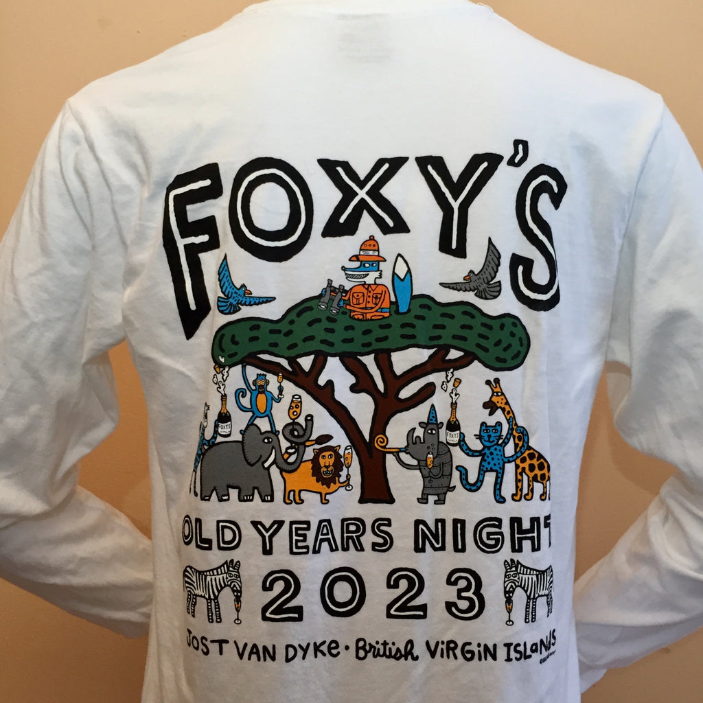 Foxy's Old Year's Night Event Tee 22-23 'African Safari' Long Sleeve from Big Hed