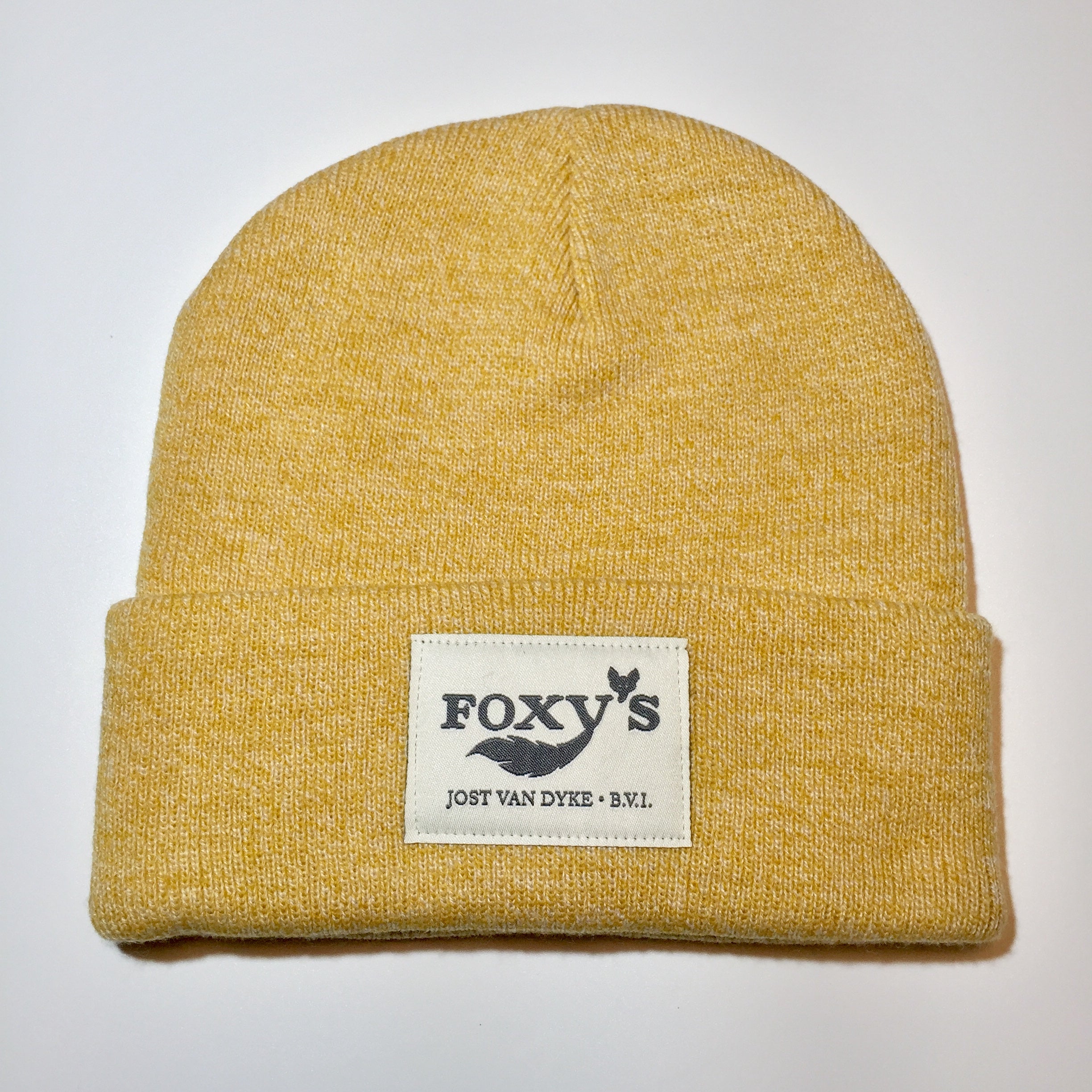 Foxy's Classic Logo Beanie – Foxy's BVI
