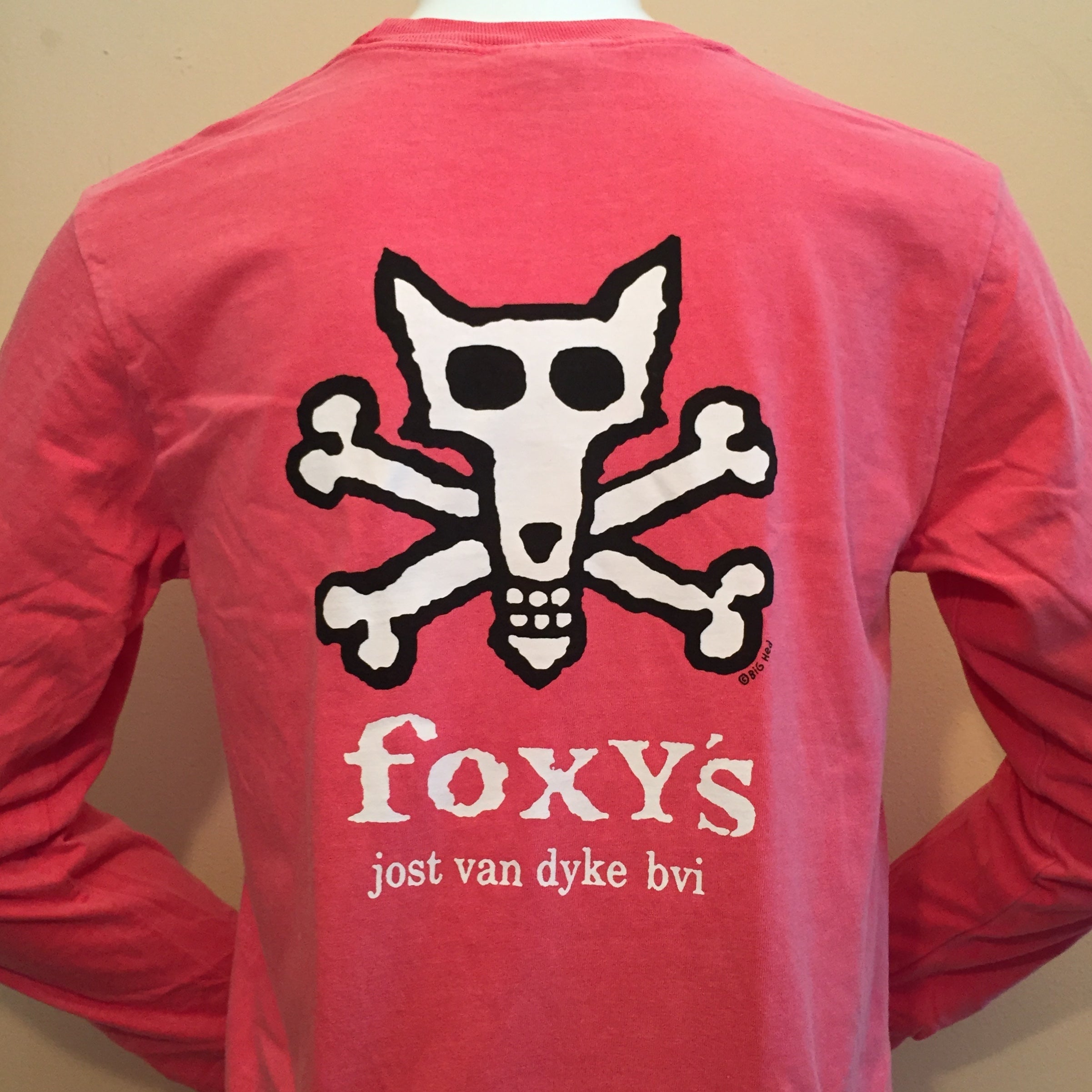 Foxy's 'Skull & Bones' Long Sleeve Tee