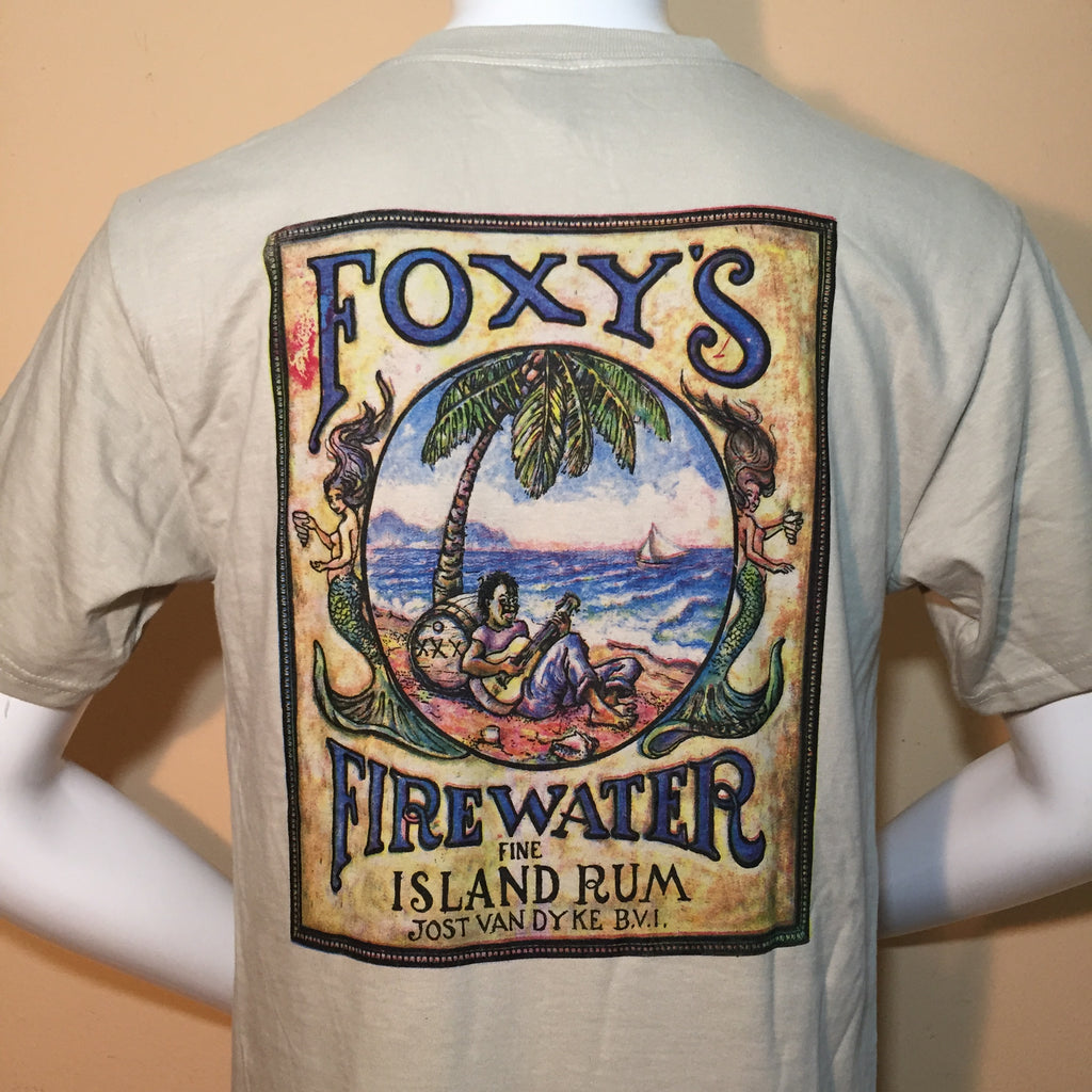 Foxy's 'Firewater' Short Sleeve Pocket Tee