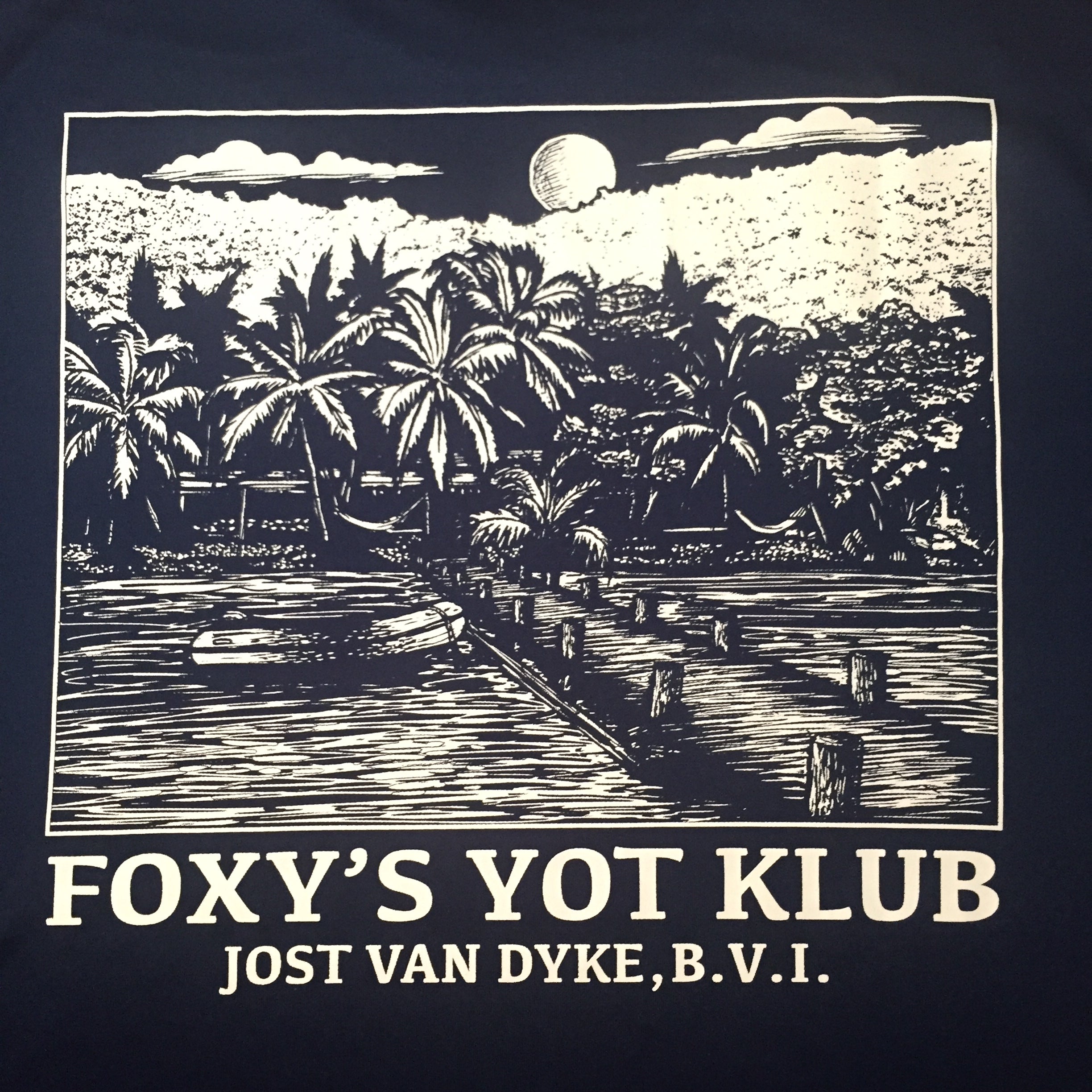 Foxy's 'Yot Klub' Long Sleeve Performance Tee