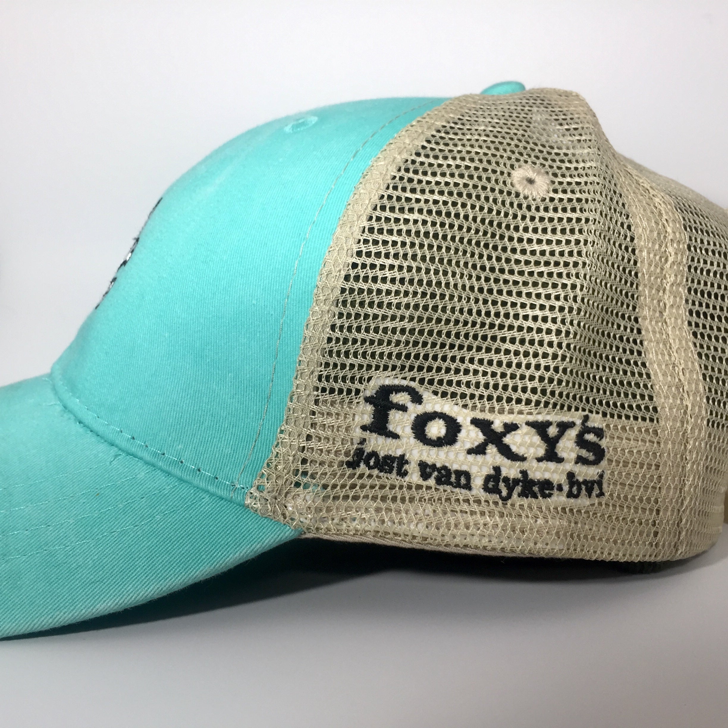 Foxy's Skull & Bones Distressed Trucker Cap – Foxy's BVI