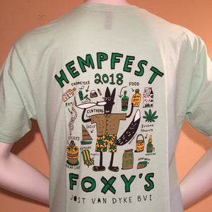 xFoxy's Hempfest Short Sleeve Event Tee