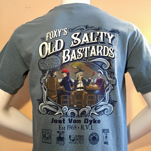 Foxy's 'Old Salty Bs' Short Sleeve Tee – Foxy's BVI