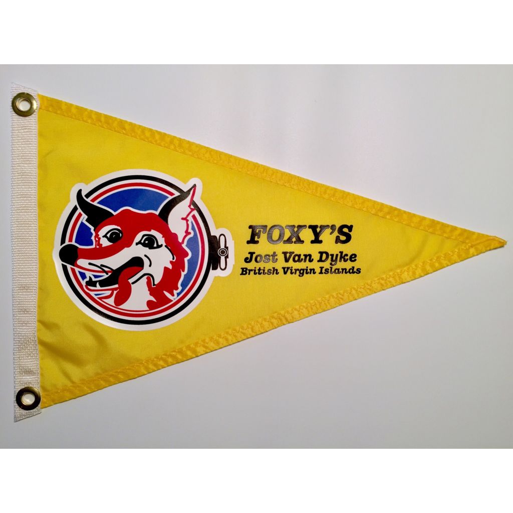 Foxy's Yacht Club Burgee Flag